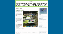 Desktop Screenshot of peconicpuffin.com